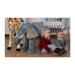 Peluche éléphant 60 cm