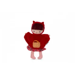 Peluche marionnette à main chaperon rouge