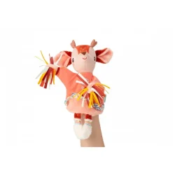 Peluche marionnette à main stella pompom