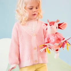 Peluche marionnette à main stella pompom