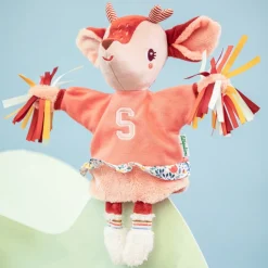 Peluche marionnette à main stella pompom
