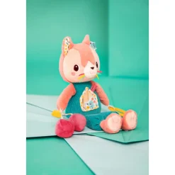 Peluche multi-activités jeanne le chat