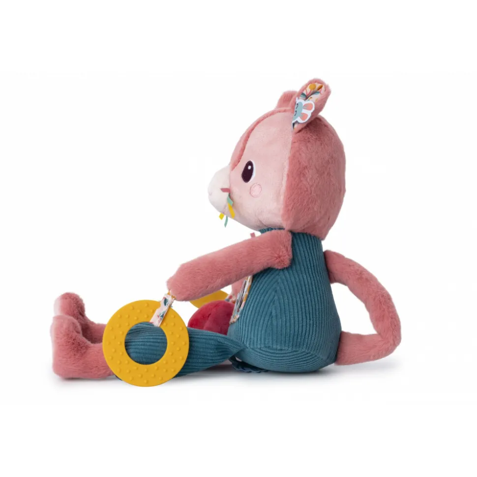 Peluche multi-activités jeanne le chat