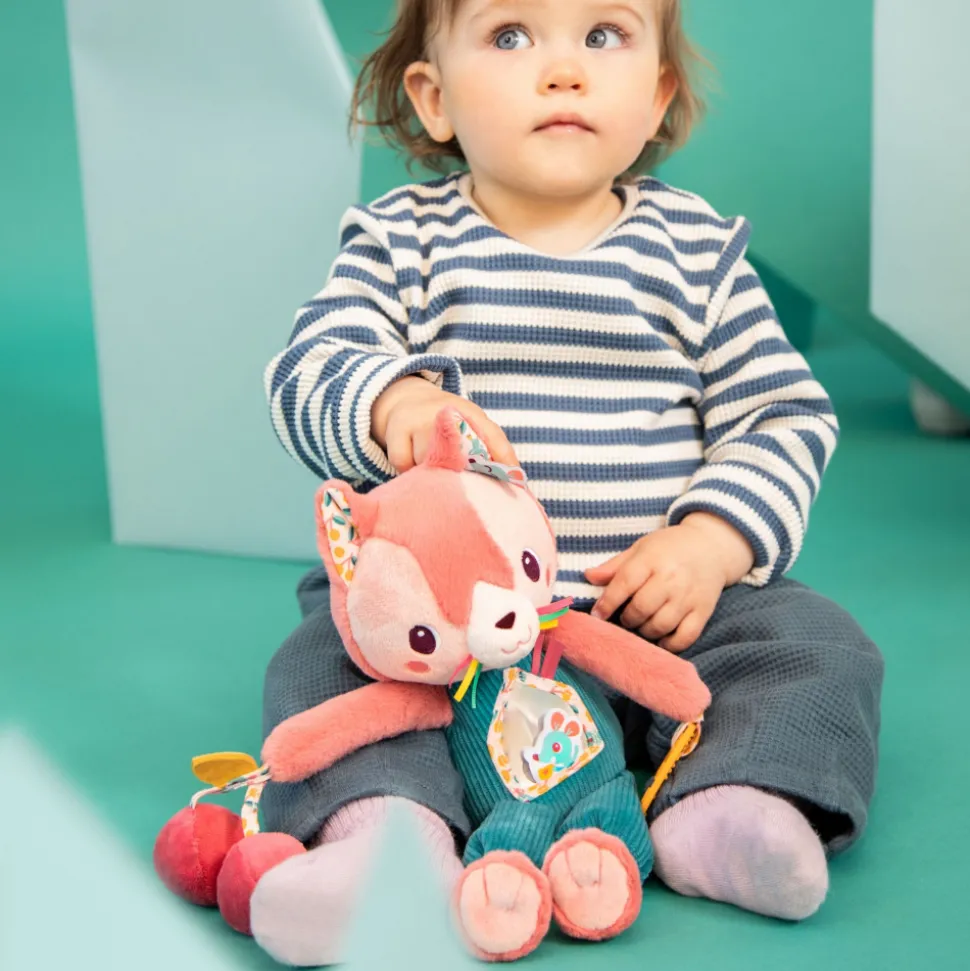 Peluche multi-activités jeanne le chat