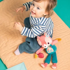 Peluche multi-activités jeanne le chat