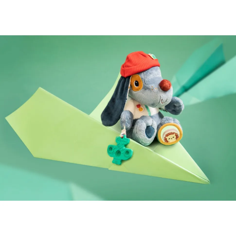 Peluche multi-activités jules le chien