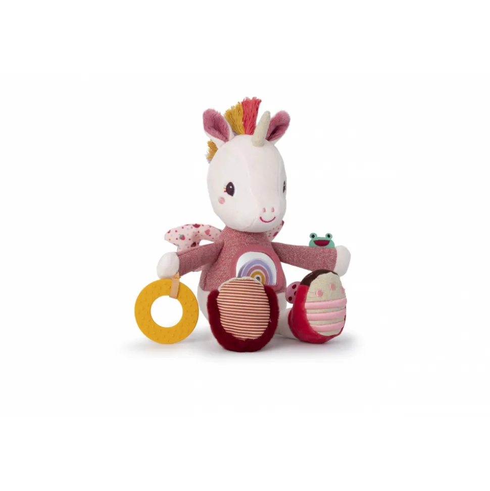 Peluche multi-activités lena licorne