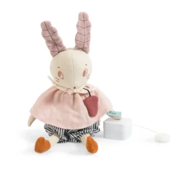 Peluche musicale après la pluie - lapin