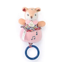 Peluche musicale boh'aime faon
