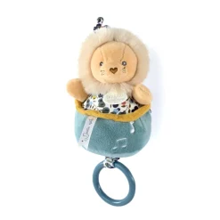 Peluche musicale boh'aime lion