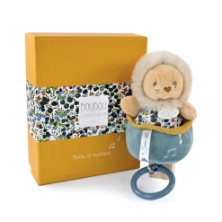 Peluche musicale boh'aime lion