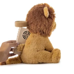 Peluche musicale bruit blanc avec détecteur de pleurs lion