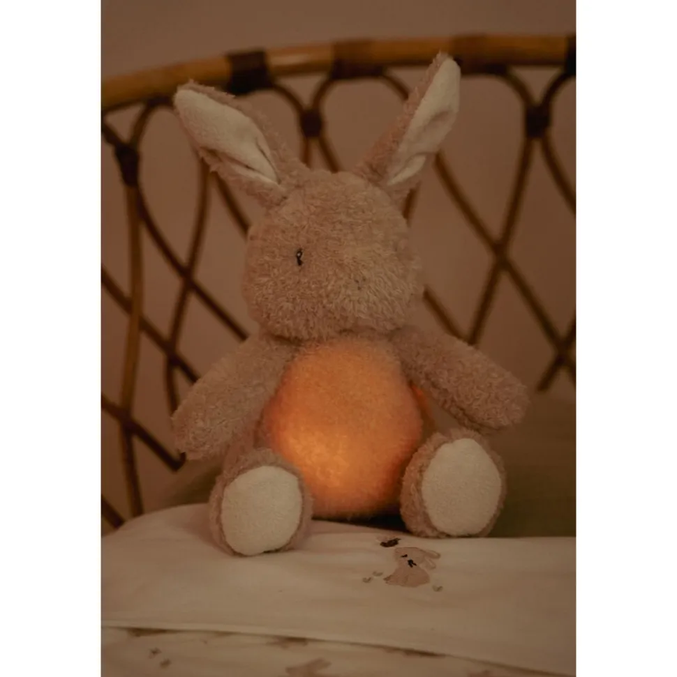 Peluche musicale et lumineuse lapin - newborn