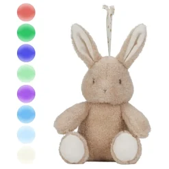 Peluche musicale et lumineuse lapin - newborn