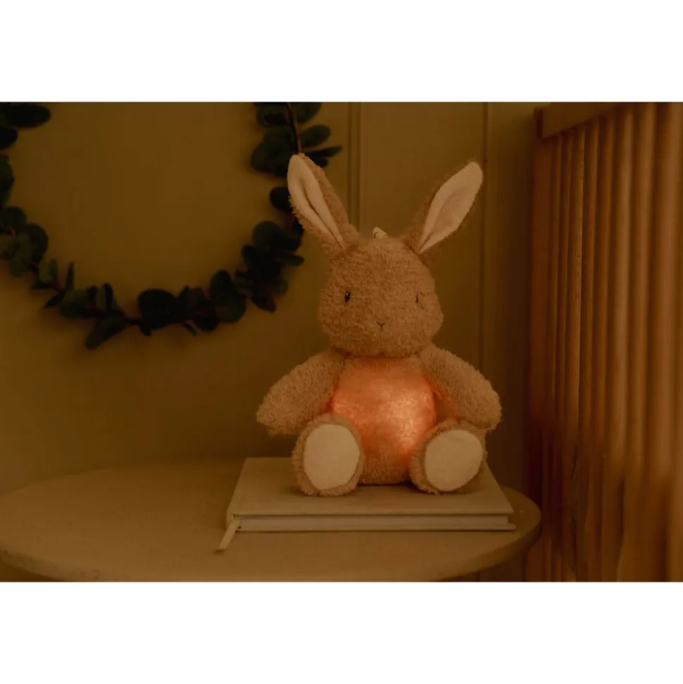 Peluche musicale et lumineuse lapin - newborn