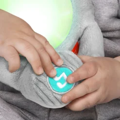 Peluche musicale et lumineuse éléphant