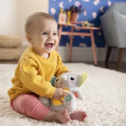 Peluche musicale et lumineuse éléphant