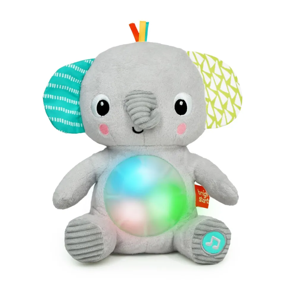 Peluche musicale et lumineuse éléphant