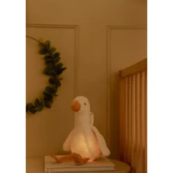 Peluche musicale et lumineuse oie - newborn