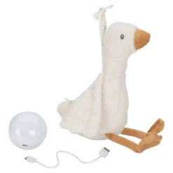Peluche musicale et lumineuse oie - newborn