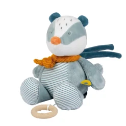 Peluche musicale felix le blaireau