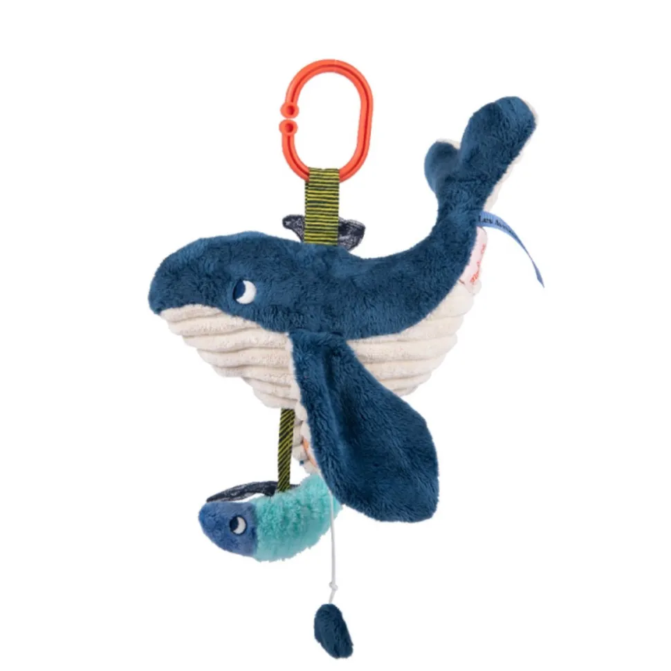 Peluche musicale les aventures de paulie - baleine