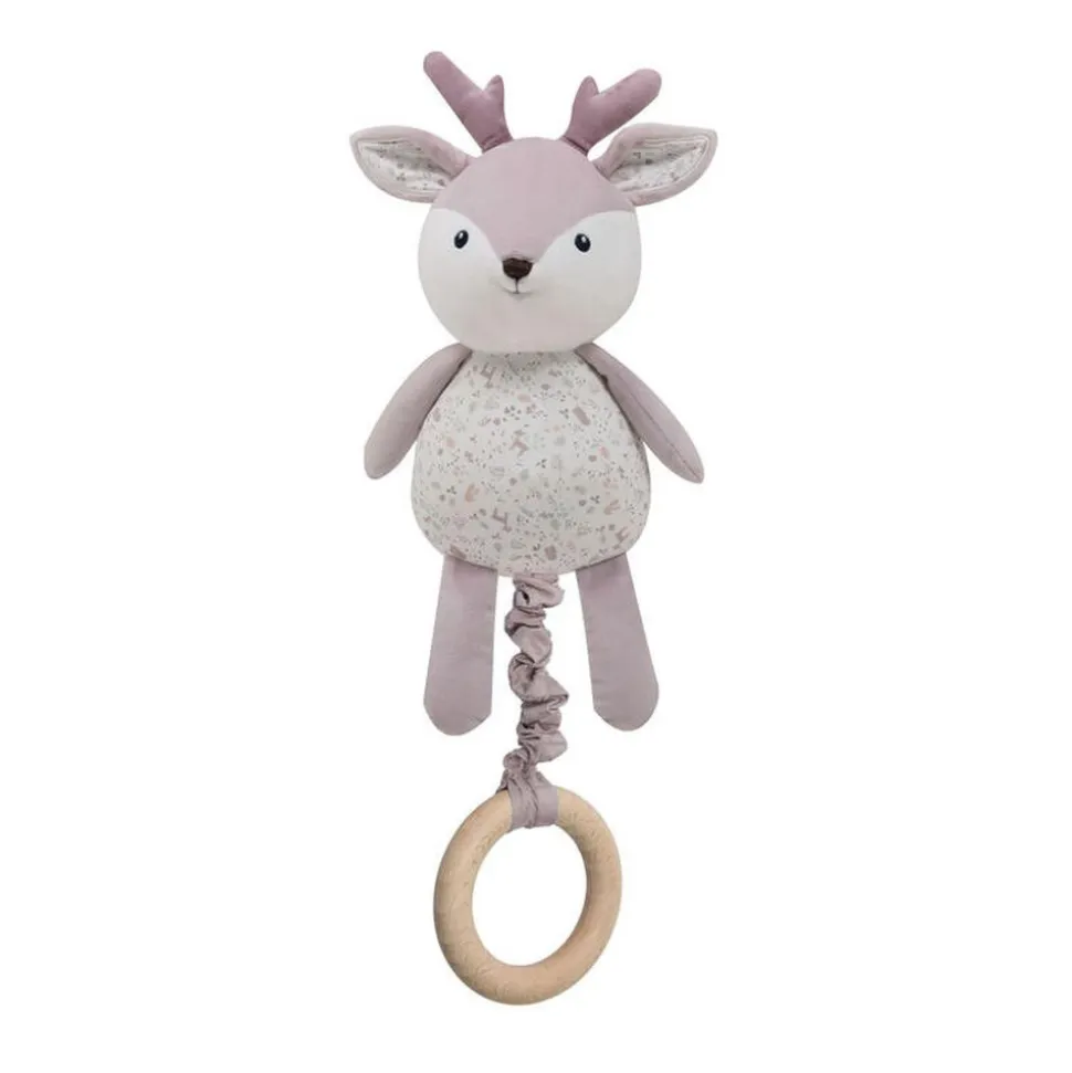 Peluche musicale lilas