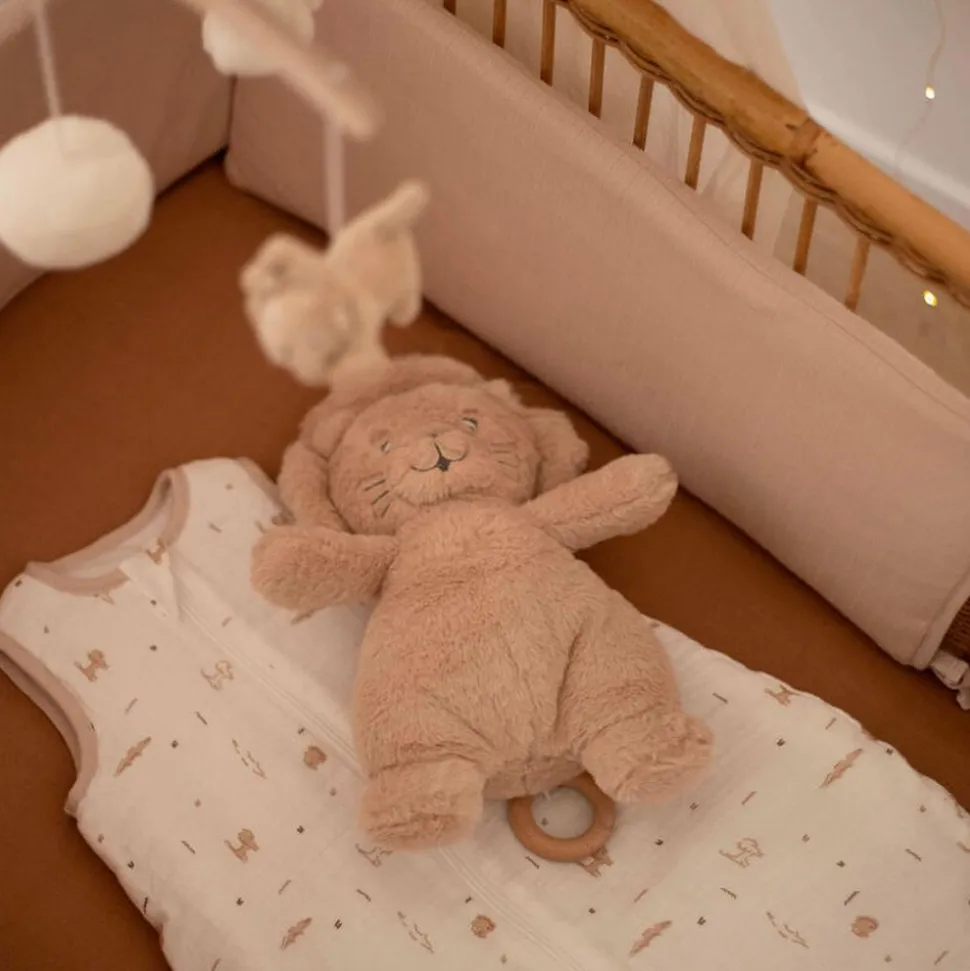Peluche musicale lion
