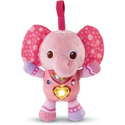 Peluche musicale lumi chant'éléphanteau