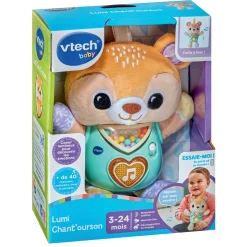 Peluche musicale lumi chant'ourson