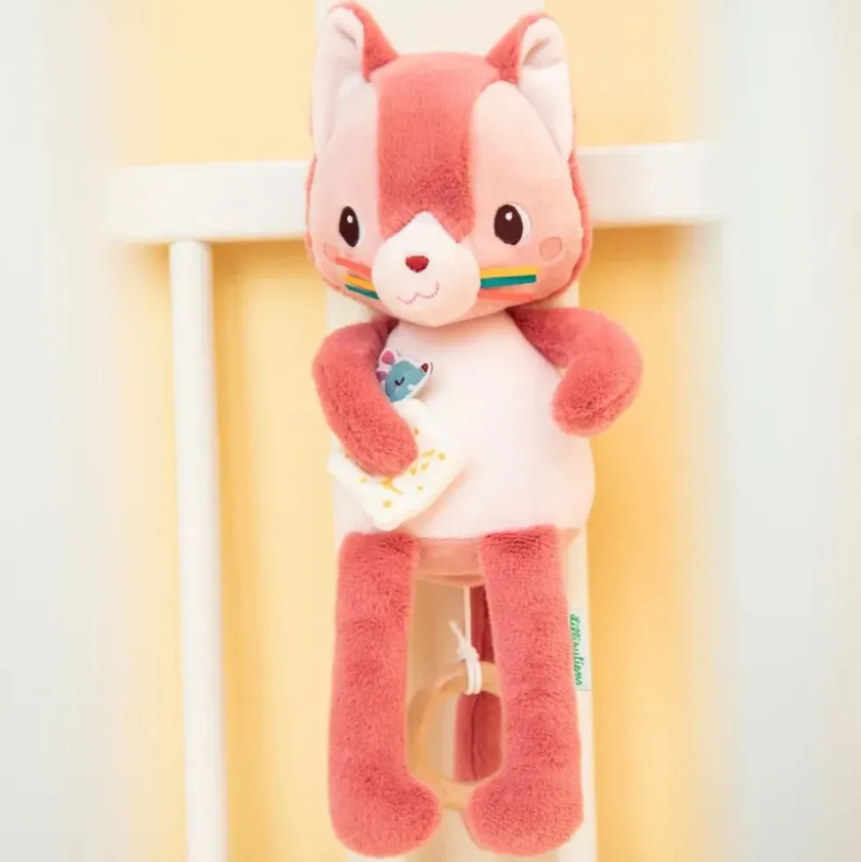 Peluche musicale phosphorescente jeanne