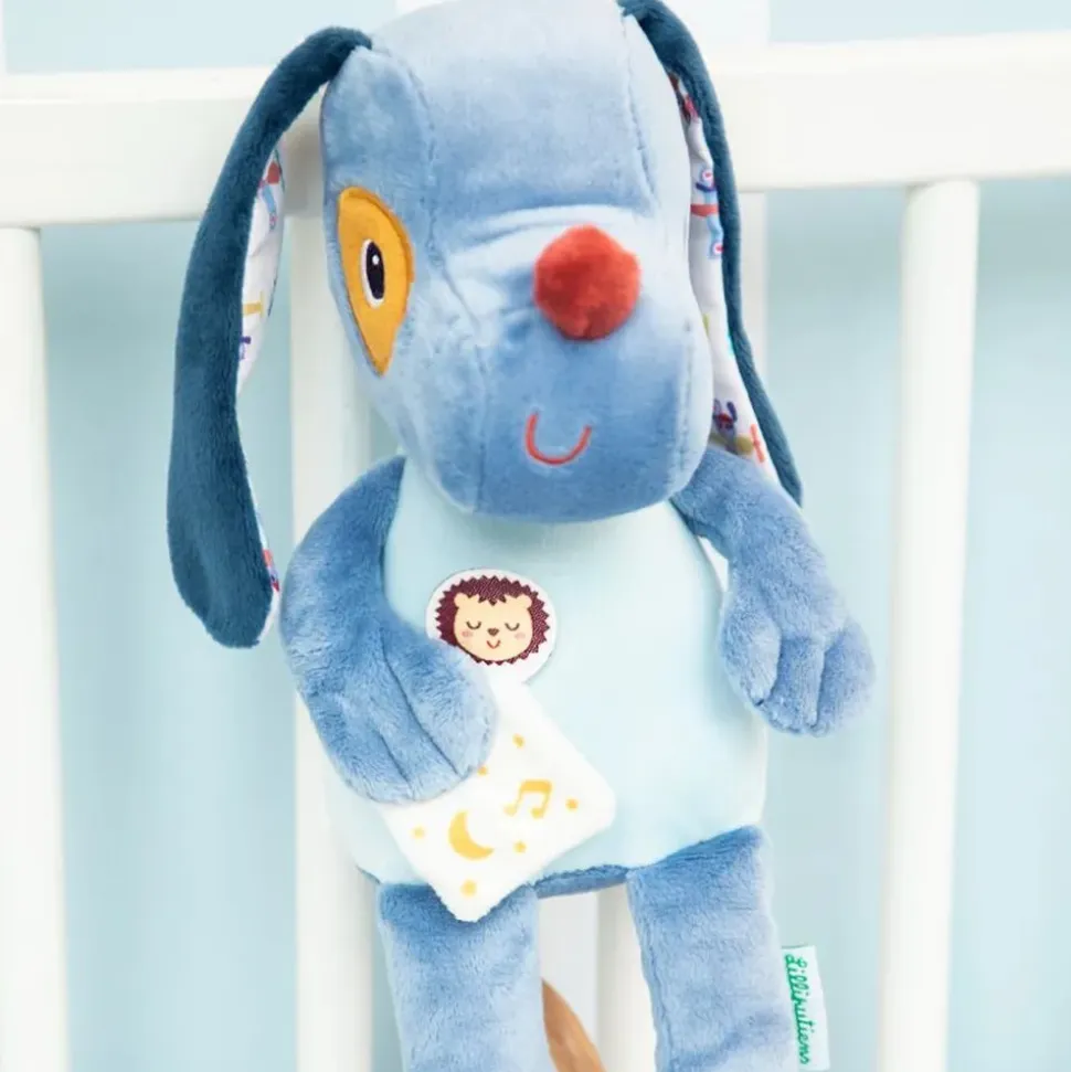 Peluche musicale phosphorescente jules