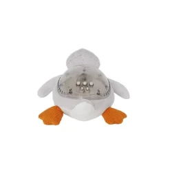 Peluche musicale à projection lumineuse pingouin tranquille