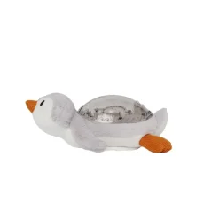 Peluche musicale à projection lumineuse pingouin tranquille