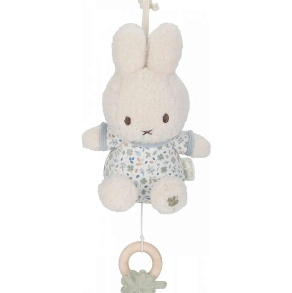 Peluche musicale à suspendre miffy - lucky leaves