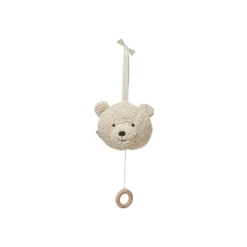 Peluche musicale teddy bear naturel