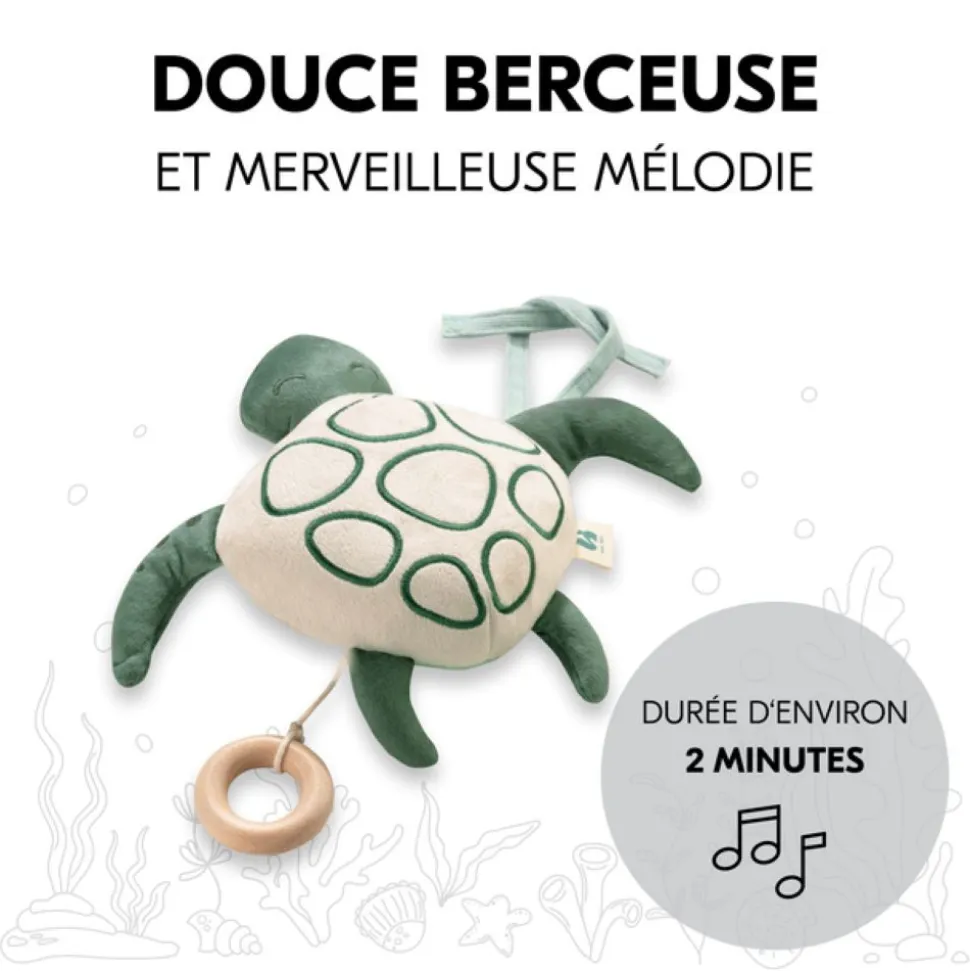 Peluche musicale tortue