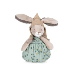 Peluche musicale trois petits lapins - lapin