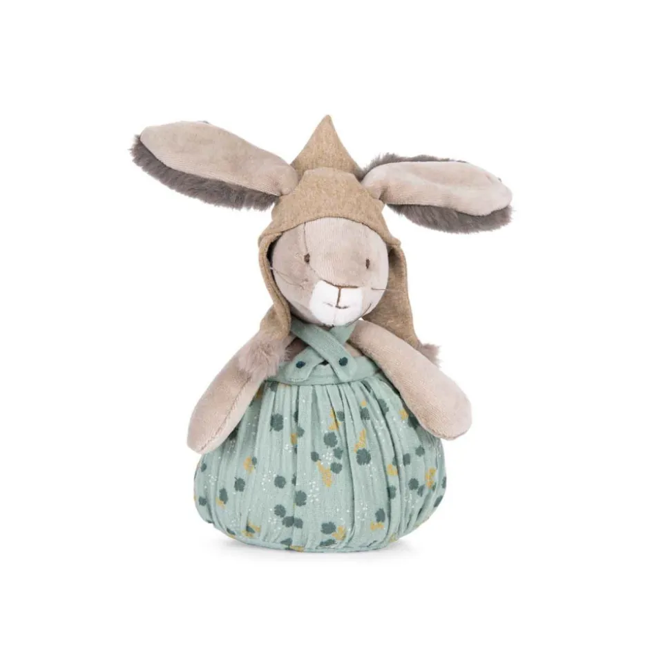 Peluche musicale trois petits lapins - lapin