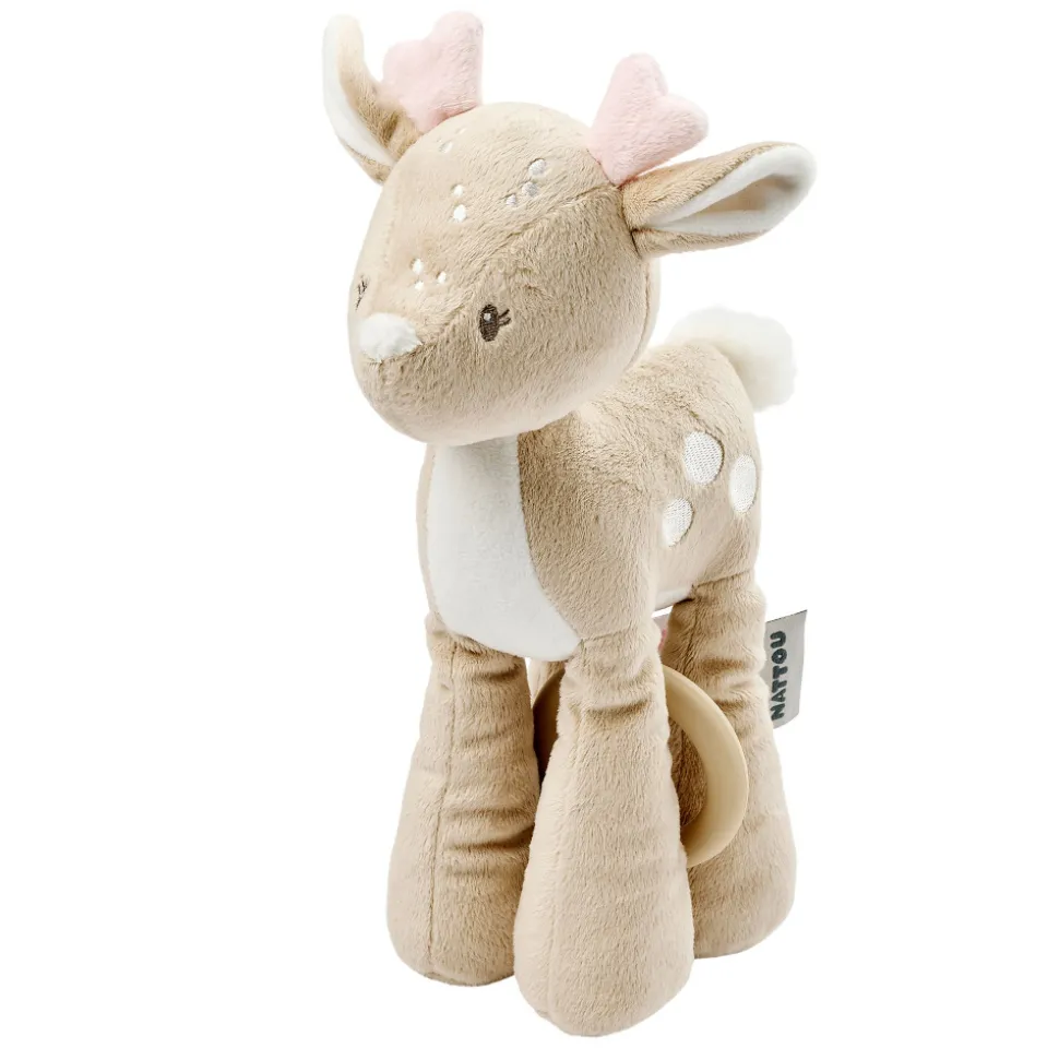 Peluche musical fanfan biche velours