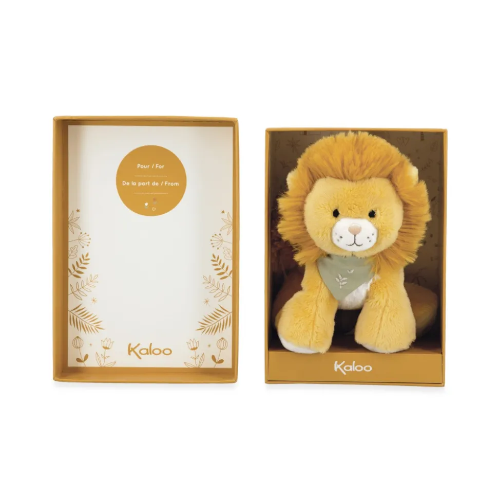 Peluche nougat le lion - 13 cm