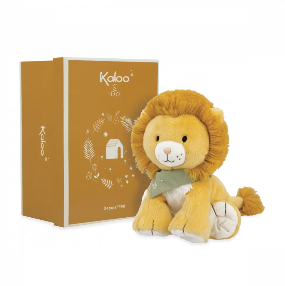 Peluche nougat le lion - 17 cm