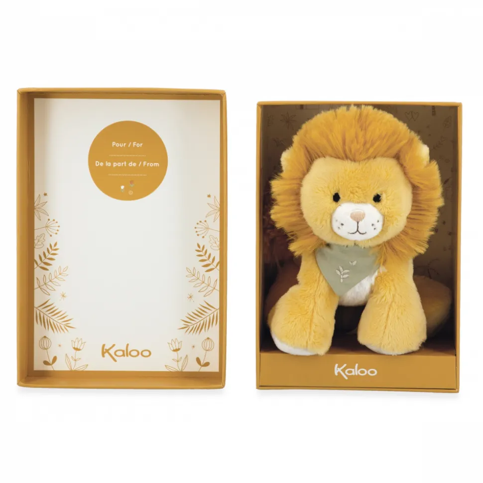 Peluche nougat le lion - 17 cm