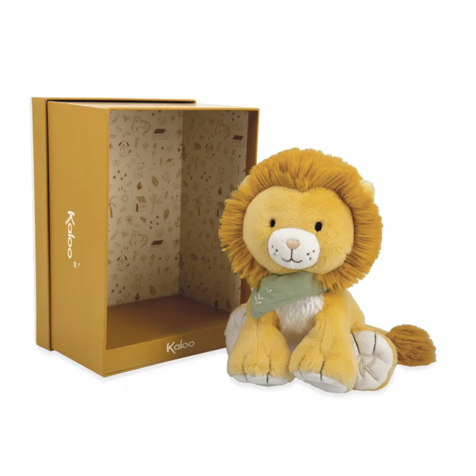 Peluche nougat le lion - 17 cm