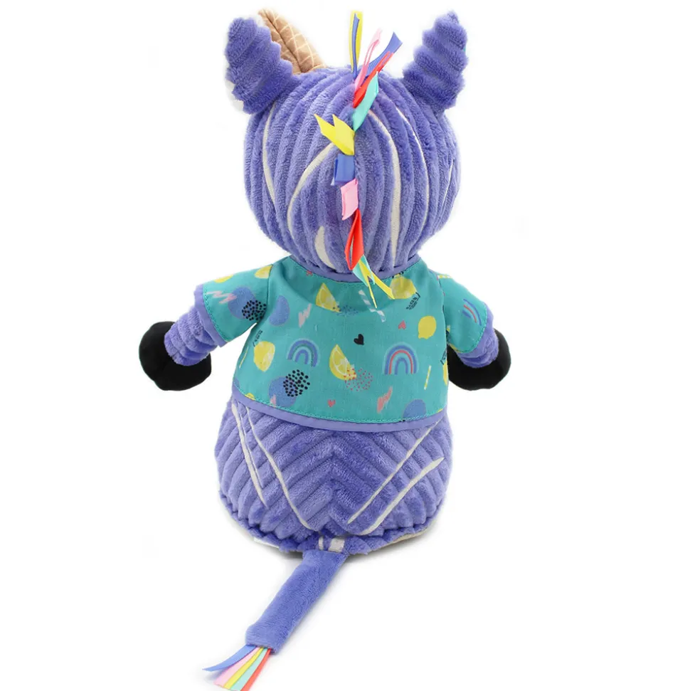 Peluche original kiprokos le zèbre