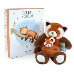 Peluche panda roux unicef