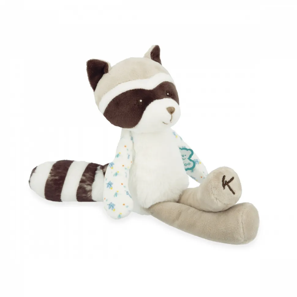 Peluche pantin raton laveur gaston