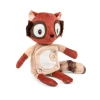 Peluche phosphorescente avec livre en tissu elvis