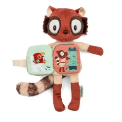 Peluche phosphorescente avec livre en tissu elvis