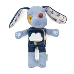 Peluche phosphorescente avec livre en tissu jules